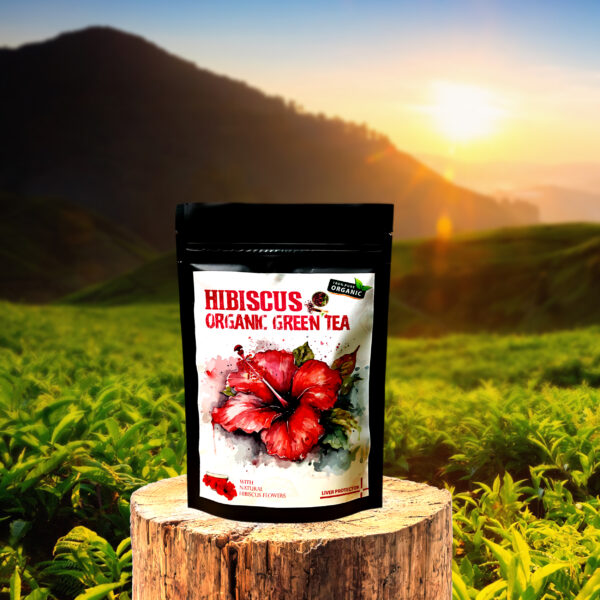 HIBISCUS ORGANIC GREEN TEA
